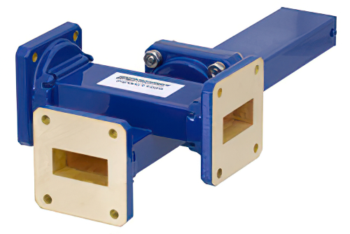 WR-112 十字交叉式波导耦合器，20 dB，3端口，UG-51/U方盖法兰，7.05 GHz至10 GHz，青铜