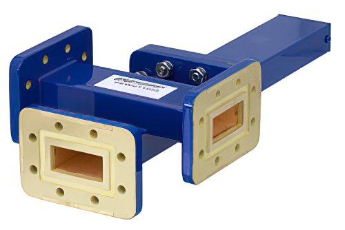 WR-112 十字交叉式波导耦合器，20 dB，3端口，CPR-112G法兰，7.05 GHz至10 GHz，青铜