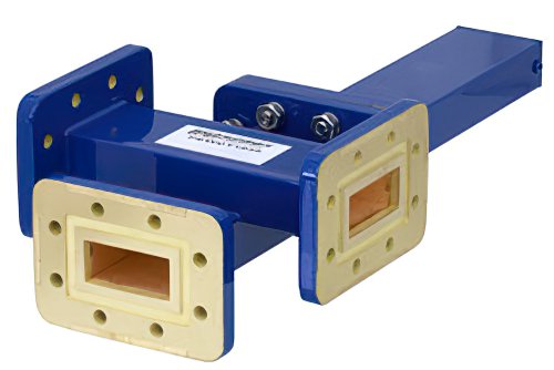 WR-112 十字交叉式波导耦合器，50 dB，3端口，CPR-112G法兰，7.05 GHz至10 GHz，青铜