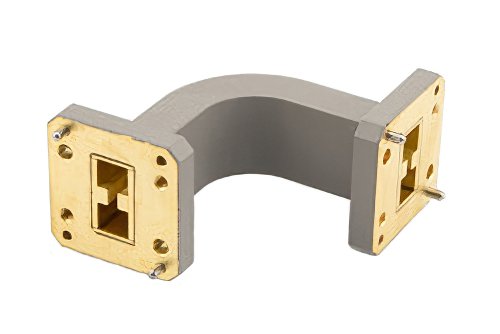 WRD-650弯波导，E型，UG方盖法兰，6.5 GHz至18 GHz