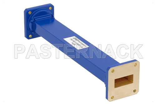 WR-112 商用级直波导，9英寸，UG-51/U法兰，7.05 GHz ~ 10 GHz