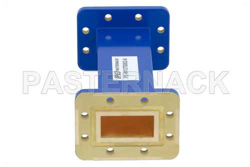 WR-137 商用级直波导，6英寸，CPR-137G法兰，5.85 GHz ~ 8.2 GHz