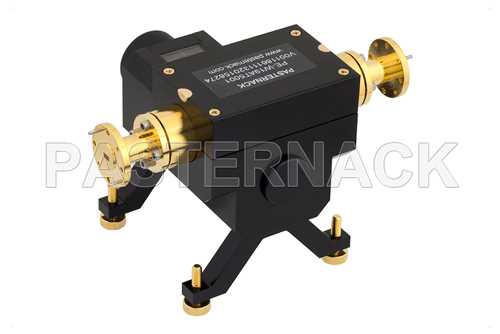 0~50 dB波导直读衰减器，WR-19，40 Ghz~60 GHz，UG-383/U-Mod法兰