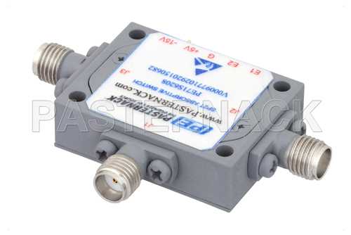 SPDT PIN二极管开关，工作频率为2 GHz至4 GHz，高达+30 dBm，SMA