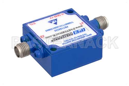 单刀双掷PIN二极管开关，工作频率12 GHz至18 GHz，高达+20 dBm，SMA