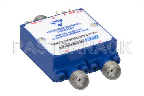 SPDT PIN二极管开关，工作频率为1 GHz至18 GHz，高达+20 dBm，SMA