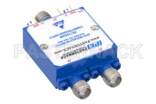 SPDT PIN二极管开关，工作频率为12 GHz至18 GHz，高达+20 dBm，SMA