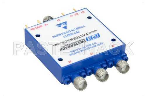 SP3T PIN二极管开关，工作频率为12 GHz至18 GHz，高达+20 dBm，SMA