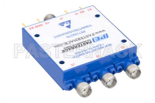 SP3T PIN二极管开关，工作频率为1 GHz至18 GHz，高达+20 dBm，SMA