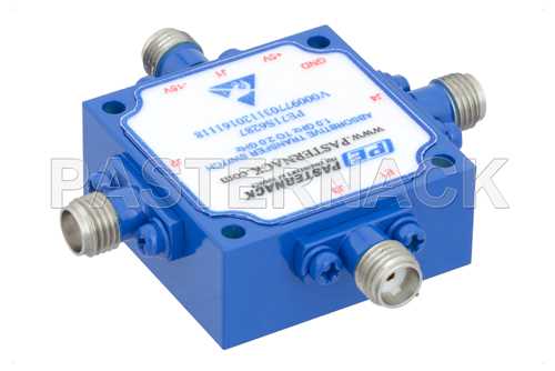 PIN二极管转换开关，工作频率1 GHz至2 GHz，高达+30 dBm，现场可更换，SMA