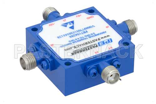 PIN二极管转换开关，工作频率2 GHz至4 GHz，高达+30 dBm，现场可更换，SMA