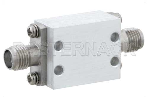 高功率限幅器，现场可更换 SMA，峰值功率 100W，恢复 15 us，平漏 18 dBm，500 MHz ~ 18 GHz