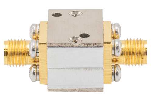 隔离器，隔离度20 dB，12 GHz至18 GHz，10瓦，SMA母头