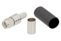 SMA Male Connector Crimp/Non-Solder Contact Attachment for LMR-240, PE-C240