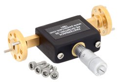 0至30 dB波导连续可变衰减器，WR-15，50 GHz至75 GHz，UG-385/U型法兰