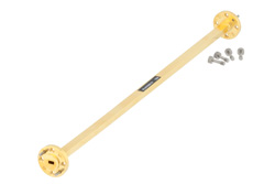 WR-15 仪表级直波导，9英寸，UG-385/U法兰，50 GHz ~ 75 GHz