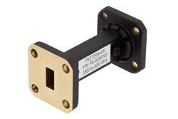 Bandpass Waveguide Filter With WR-28 Interface And a Pass Band From 38 GHz to 40 GHz