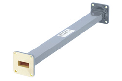 WR-90 商用级直波导，12英寸，UG-39/U法兰，8.2 GHz ~ 12.4 GHz