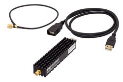 USB频率合成器模块，锁相环（PLL），输出频率为10 GHz至20 GHz，SMA
