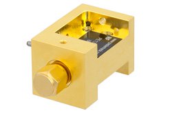WR-15波导下变频混频器，50 GHz至75 GHz，IF频率为直流至18 GHz，LO功率为+13 dBm，UG-385/U型法兰，V频段