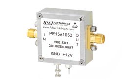 2.2 dB NF Low Noise Amplifier, Operating from 10 MHz to 1 GHz with 51 dB Gain, 13 dBm P1dB and SMA