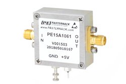 2 dB NF Low Noise Amplifier, Operating from 20 MHz to 4 GHz with 25 dB Gain, 18 dBm P1dB and SMA