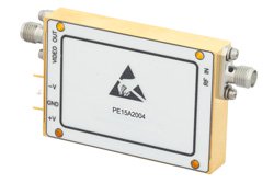 对数放大器，6 GHz至18 GHz，对数斜率50 mV/dB，对数范围40 dBm，SMA