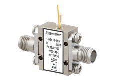 2.3 dB NF, 11 dBm P1dB, 18 GHz to 26.5 GHz, Low Noise Broadband Amplifier, 32 dB Gain, SMA
