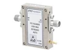 23 dBm P1dB, 18 GHz to 40 GHz, Medium Power Amplifier, 2.92mm, 35 dB Gain, 9 dB NF