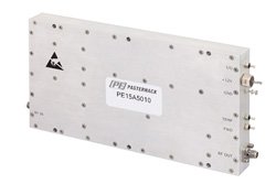 50 dB Gain, 50 Watt P1dB, 800 MHz to 1 GHz, High Power Amplifier, SMA, 66 dBm IP3