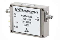 40 dB Gain, 5 Watt P1dB, 8 GHz to 12 GHz, High Power Amplifier, SMA, 44 dBm IP3