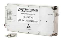 50 dB Gain, 43 dBm P1dB High Power GaN Amplifier at 100 Watt Psat Operating from 500 MHz to 2.5 GHz with SMA