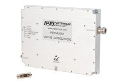 53 dB Gain, 200 Watt Psat, 800 MHz to 1 GHz, High Power LDMOS Amplifier, SMA Input, Type N Output, Class AB
