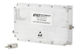 43 dB Gain, 20 Watt Psat, 2 GHz to 6 GHz, High Power GaN Amplifier, SMA, Class AB