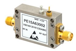 1.6 dB NF Input Protected Low Noise Amplifier, Operating from 30 MHz to 1.5 GHz with 25 dB Gain, 22 dBm P1dB and SMA