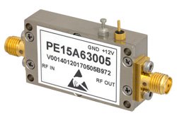 1.2 dB NF Input Protected Low Noise Amplifier, Operating from 900 MHz to 1.2 GHz with 40 dB Gain, 10 dBm P1dB and SMA