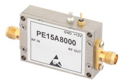 23 dBm P1dB, 50 MHz to 4 GHz, Gain Block Amplifier, 26 dB Gain, 35 dBm IP3, 5 dB NF, SMA