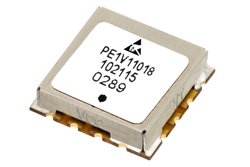 0.5英寸商用表面贴装(SMT)压控振荡器(VCO)，1.2 GHz至1.8 GHz，相位噪声-89 dBc/Hz
