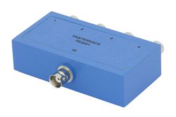 4 Way BNC Power Divider From 2 MHz to 500 MHz Rated at 1 Watt