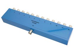 12 Way BNC Power Divider From 2 MHz to 500 MHz Rated at 1 Watt