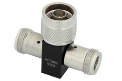 2 Way N Power Divider from DC to 18 GHz Rated at 1 Watt