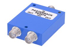 2 Way SMA Power Divider From 800 MHz to 2.5 GHz Rated at 10 Watts