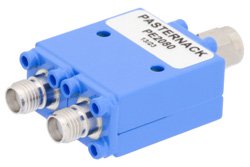 2 Way SMA Wilkinson Power Divider From 4 GHz to 8 GHz Rated at 10 Watts