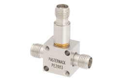 2 Way 2.92mm Resistive Power Divider From DC to 26.5 GHz Rated at 1 Watt