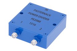 2 Way SMA Wilkinson Power Divider From 690 MHz to 2.7 GHz Rated at 10 Watts