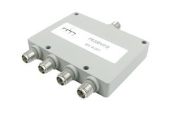 4 Way SMA Power Divider from 2 GHz to 4 GHz Rated at 30 Watts