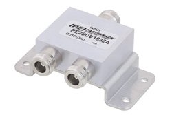 2 Way N Power Divider from 617 MHz to 2.7 GHz Rated at 30 Watts
