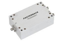 2路高功率宽带合成器，20 MHz至1,000 MHz，额定功率100瓦，SMA