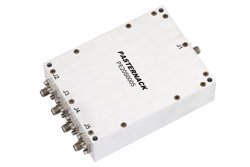 4路高功率宽带合成器，80 MHz至1,000 MHz，额定功率200瓦，SMA