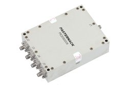 4路高功率宽带合成器，800 MHz至2.5 GHz，额定功率200瓦，SMA